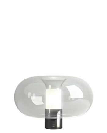 Fontanaarte Fontanella Bordlampe Stor Krom Sort