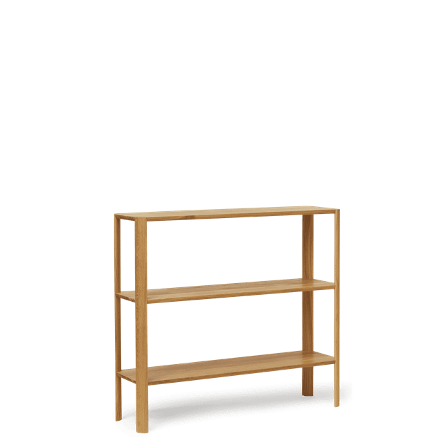 Form Refine Leaf Reol 1x3 Egetræ