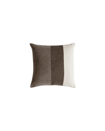 Formarkivet Big Logo Pude 55x55 Pale Beige Umber Brown
