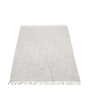 Formarkivet Repeat Logo Tæppe Meringue White Powder White