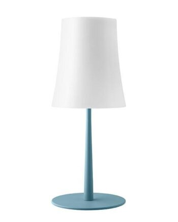 Foscarini Birdie Easy Bordlampe Blå   Opal
