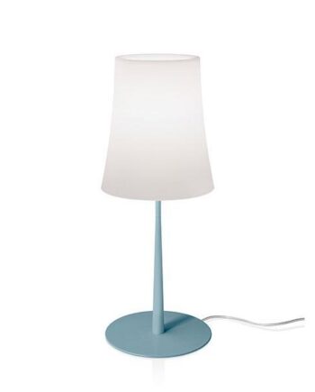 Foscarini Birdie Easy Bordlampe Grande Lys Blå