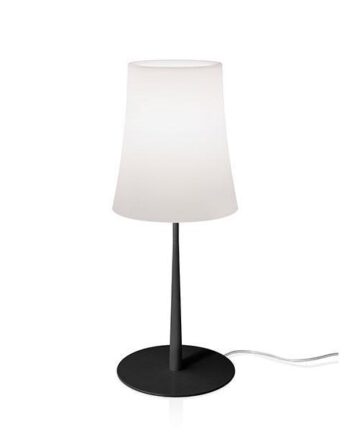 Foscarini Birdie Easy Bordlampe Grande Sort