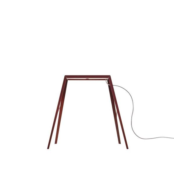 Foscarini Bridge Bordlampe Mørk Rød