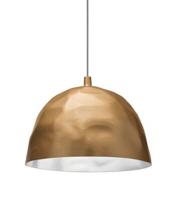 Foscarini Bump Pendel Guld 10m Ledning