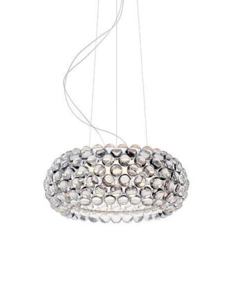 Foscarini Caboche Plus Pendel Media Halogen Transparent