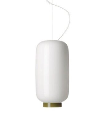 Foscarini Chouchin Reverse Pendel Hvid   Grøn