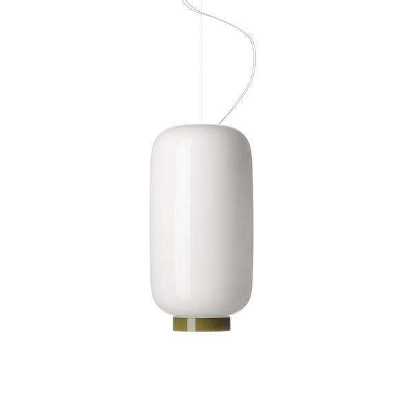 Foscarini Chouchin Reverse Pendel Hvid Grøn