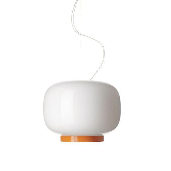 Foscarini Chouchin Reverse Pendel Hvid Orange