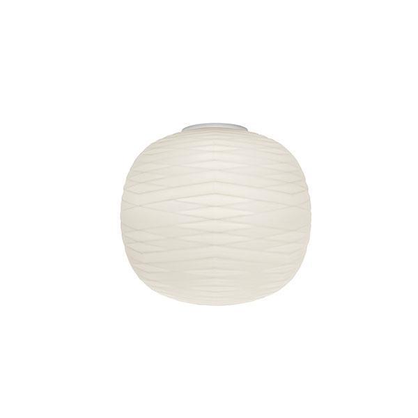 Foscarini Gem Semi Væglampe Hvid