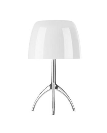 Foscarini Lumiere Bordlampe Piccola Hvid Aluminium
