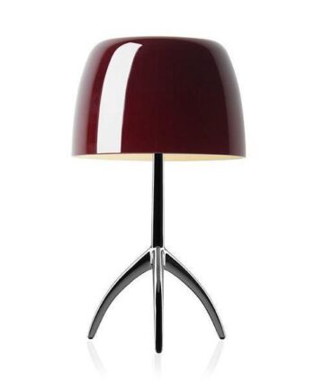 Foscarini Lumiere Bordlampe Grande Kirsebær Aluminium