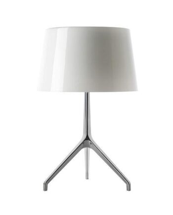 Foscarini Lumiere Xxs Bordlampe Hvid Aluminium