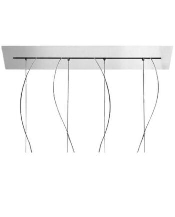 Foscarini Multiple Linear Baldakin 90 Cm Hvid