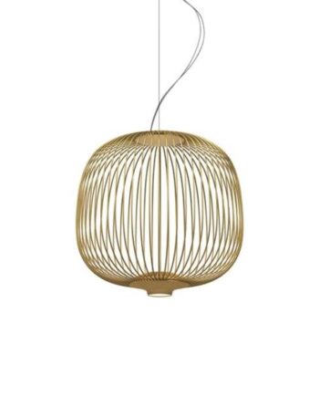 Foscarini My Light Spokes   Piccola Pendel Guld