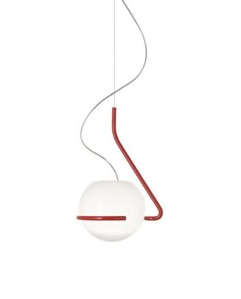 Foscarini Tonda Pendel Lille Orange Hvid
