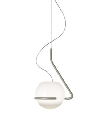 Foscarini Tonda Pendel Lille Titanium Hvid