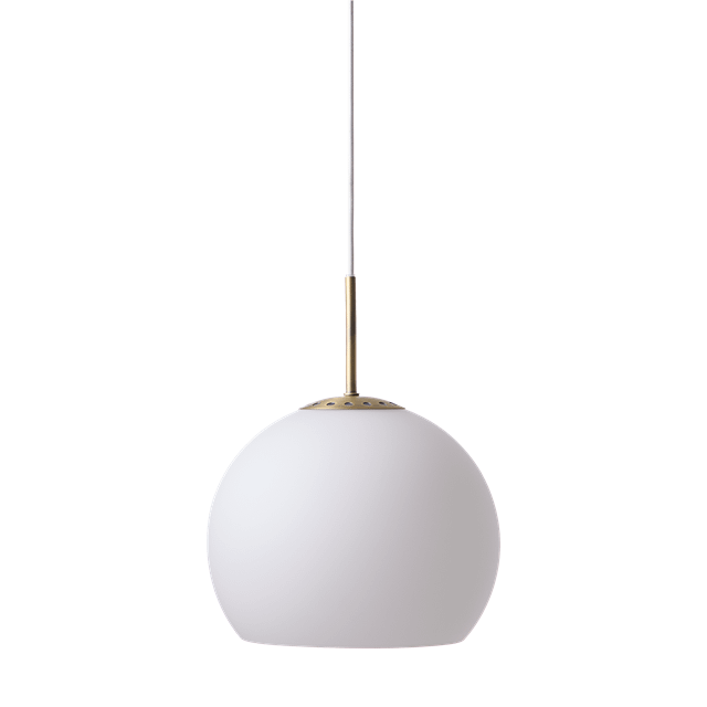 Frandsen Ball Pendel ø25 Opal Hvid