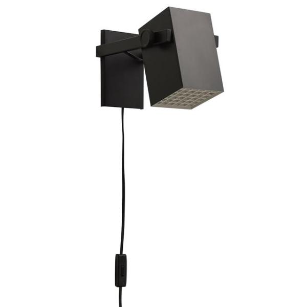 Frandsen Bf Quadro Væglampe Mat Sort