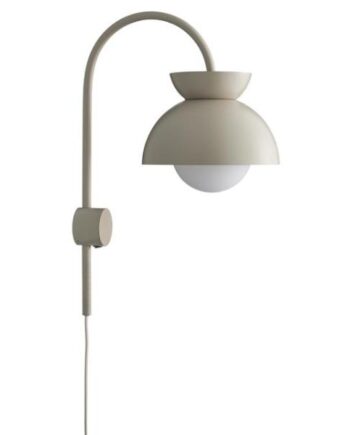 Frandsen Butterfly Væglampe Mat Tan Grey