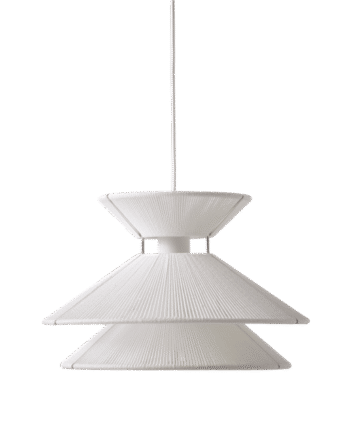 Frandsen Kiku Pendel ø35   Cm Hvid