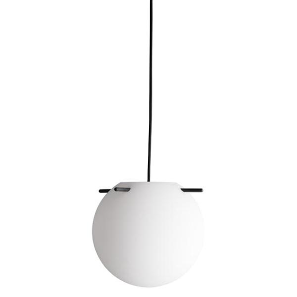 Frandsen Koi Pendel ø25 Opal Hvid Sort Sticks