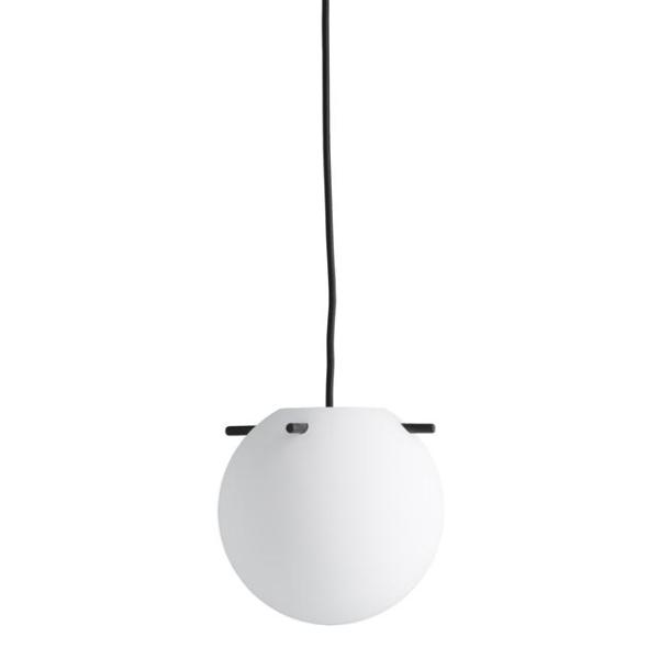 Frandsen Koi Pendel ø19 Opal Hvid Sort Sticks