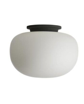 Frandsen Supernate Loftlampe ø38 Opal Hvid Sort