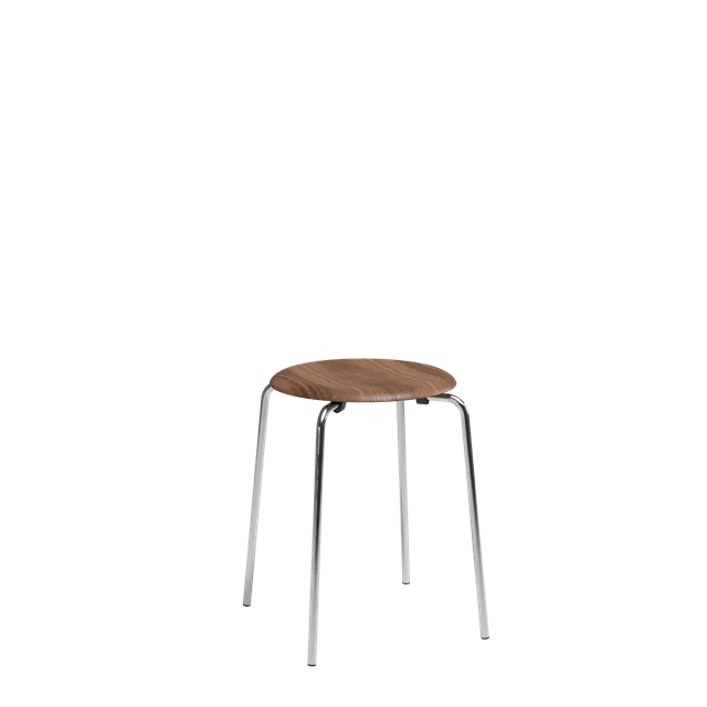 Fritz Hansen Dot Skammel Krom Valnød