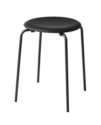 Fritz Hansen Dot Skammel Sort