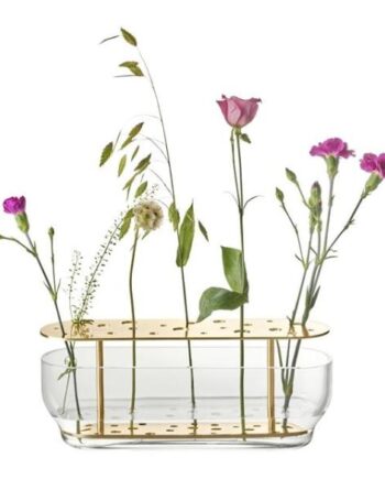 Fritz Hansen Ikebana Vase Lang Messing