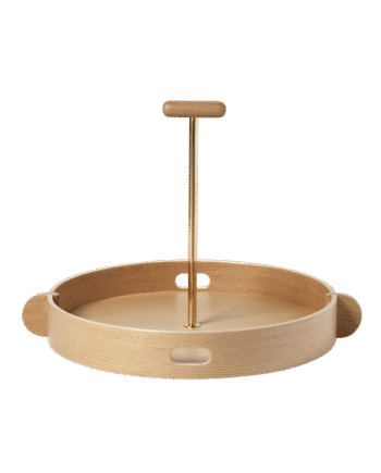 Fritz Hansen Jh Tray Bakke Fyrretræ Messing