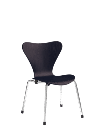 Fritz Hansen Series   Børnestol Krom 890 Midnight Blue