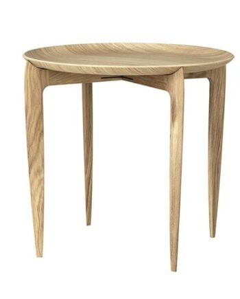 Fritz Hansen Tray Sofabord Eg ø45