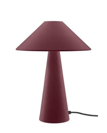 Globen Lighting Cannes Bordlampe Burgundy