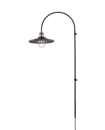 Globen Lighting Cobbler 150 Væglampe Røg