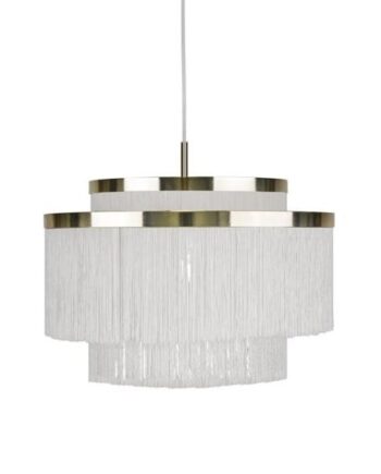 Globen Lighting Frans Pendel Hvid