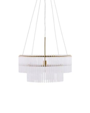 Globen Lighting Hook Pendel 60 Klar Messing