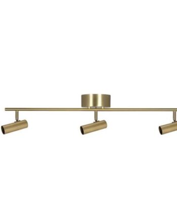 Globen Lighting Hubble   Long Loftlampe Børstet Messing