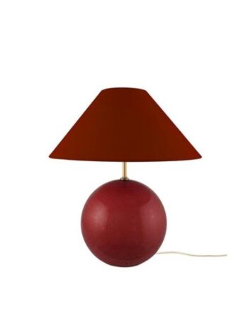 Globen Lighting Iris 35 Bordlampe Burgundy