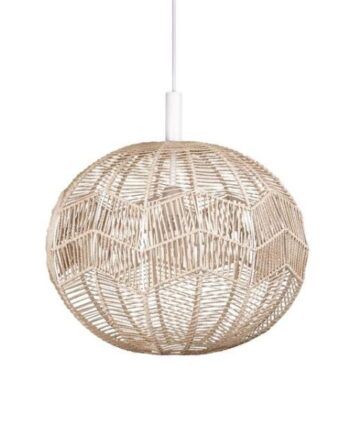 Globen Lighting Missy Pendel Natur Hvid