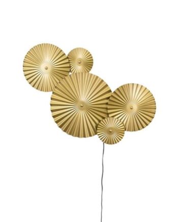 Globen Lighting Omega Væglampe Guld