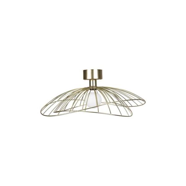 Globen Lighting Ray Væg Loftlampe Børstet Messing