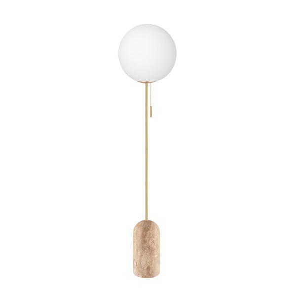 Globen Lighting Torrano Gulvlampe Beige Travertin