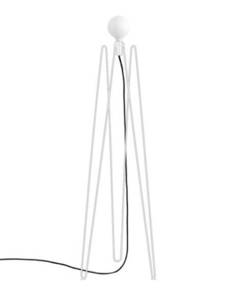 Grupa Model   Gulvlampe Hvid Sort
