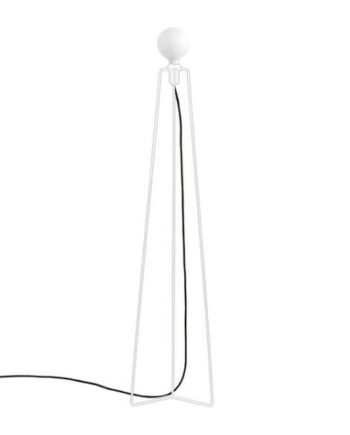 Grupa Model   Gulvlampe Hvid Sort
