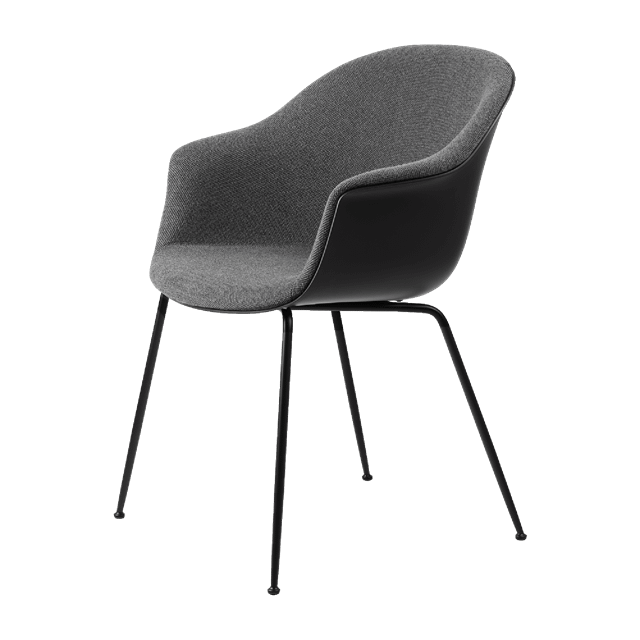 Gubi Bat Spisebordsstol Front Polstret Hallingdal 65 173