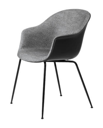 Gubi Bat Spisebordsstol Front Polstret   Plain 0023