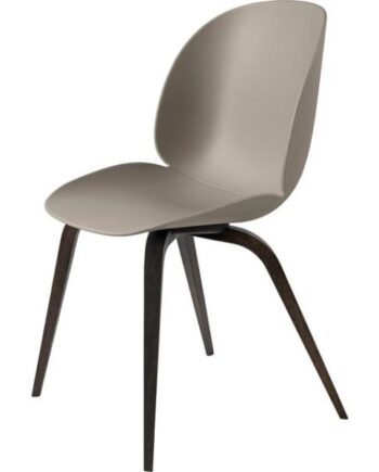 Gubi Beetle Spisebordsstol Træbase Røget Eg Matt New Beige