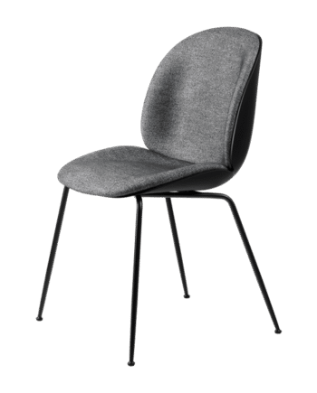 Gubi Beetle Spisebordstol Front Polstret   Plain 0023